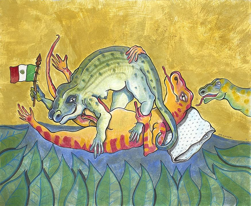Dos salamandras (2005)